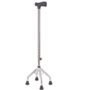 Canne télescopique Xiangyi à quatre pieds réglable en alliage d'aluminium avec poignée antidérapante pour personnes âgées - Product Image 5