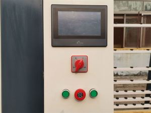 Vente directe d'usine Machine de sablage de verre verticale entièrement automatique PLC avec moteur 380V 1.9kW - Product Image 5