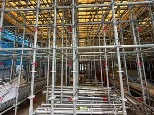 Modular ABS Slab Formwork Reusable Plastic Decking <b>Panels</b> 100+ Times Shuttering Alternative to PERI <b>Mirror</b> Finish - Product Image 4