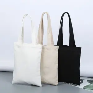 Cadeaux promotionnels personnalisés écologiques réutilisables 100% sacs en coton biologique naturel sacs d'épicerie