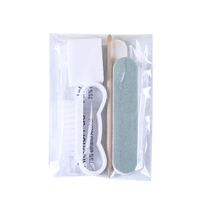 Kit de manucure de haute qualité, 6 pièces/sac, tampon à ongles, Mini lime à ongles, outils de manucure, Kit d'ongles, vente en gros