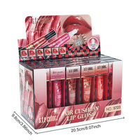 Gloss à lèvres liquide de luxe 3D couleur personnalisée, effet repulpant extrême, tubes de gloss à lèvres S.f.r Color.