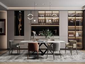 Muebles de Cocina Modulares de Lujo Moderno con Diseño de Isla, Acabado en Laca Blanca y Negra, Muebles Hechos a Medida - Product Image 2