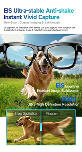 Nouvelle Tendance Lunettes Intelligentes de Sport W610 avec Enregistrement Vidéo 8 Mégapixels, Photographie, Traduction IA, Lunettes de Soleil Intelligentes, <span class=keywords><strong>Casque</strong></span> Portable - Product Image 4