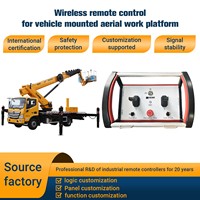 hydraulique joystick vanne directionnelle 4 leviers camion grue radio kits de télécommande intelligents