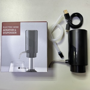 Aireador <span class=keywords><strong>de</strong></span> <span class=keywords><strong>vino</strong></span> eléctrico recargable <span class=keywords><strong>de</strong></span> alta calidad, <span class=keywords><strong>dispensador</strong></span> <span class=keywords><strong>de</strong></span> agua <span class=keywords><strong>de</strong></span> vidrio clásico automático, bomba, <span class=keywords><strong>dispensador</strong></span> <span class=keywords><strong>de</strong></span> <span class=keywords><strong>vino</strong></span> <span class=keywords><strong>de</strong></span> vidrio transparente - Product Image 5