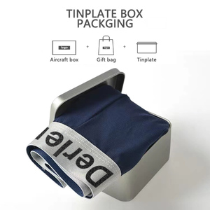 Sous-vêtements pour hommes, caleçons <span class=keywords><strong>boxer</strong></span> en coton extensible, logo personnalisé, sous-vêtements respirants, caleçons <span class=keywords><strong>boxer</strong></span> pour hommes, caleçons <span class=keywords><strong>boxer</strong></span> de grande taille pour hommes - Product Image 3