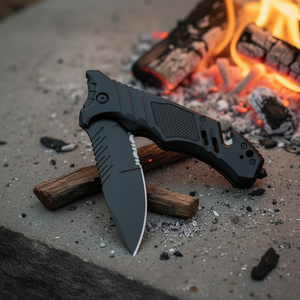 سكين صيد قابل للطي من SELAN OEM، شفرة 5 بوصة من الفولاذ 7cr17، مقبض من الألومنيوم، سكين جيب CT914 - Product Image 6