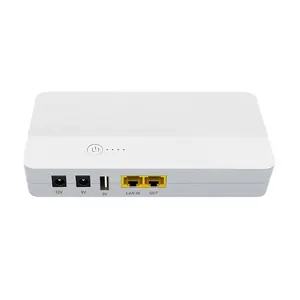 OEM 제조 업체 WiFi 라우터 온라인 5V USB 백업 배터리 8000mAh 24V 48V POE 9V 12V DC 미니 UPS 인버터 WiFi Rou