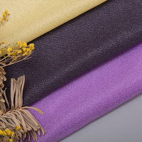 Tissu en maille de lin diamanté 100 % polyester 120D - Respirant, avec revêtement PU moelleux, poids moyen, pour robes de mariée et robes de soirée