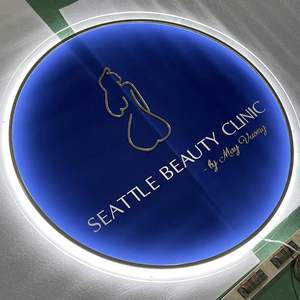 Lettres en métal doré rétroéclairées par néon LED personnalisées pour la publicité murale extérieure, logo en acrylique 3D, enseignes de magasin pour bâtiments, voitures, bars - Product Image 6