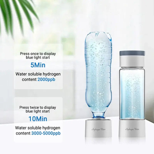 Générateur d'eau portable avancé 420 ml avec technologie SPE, 2000 PPB, haute concentration, pour la production d'eau enrichie - Product Image 2
