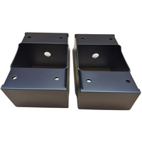 Armoire/Boîtier sur mesure en acier au carbone/acier inoxydable avec revêtement en poudre, certifiée ASTM/AISI/DIN, pour instruments médicaux, options OEM