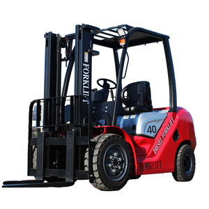 컨테이너 용 엔진 장착 균형 지게차 3 톤 4500mm 디젤 지게차 제조업체 가격 - Product Image 1