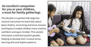 Venta al por mayor precio barato soprano color <span class=keywords><strong>ukelele</strong></span> tilo 21 pulgadas estudiante uku logotipo personalizado de Aiersi marca música hecha en China - Product Image 5