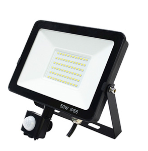 Lampu Sorot LED Otomotif Sensor Gerak PIR Tahan Air IP66 Desain Baru untuk Luar Ruangan dengan Daya 30W 50W 100W, Menyala saat Senja dan Senja - Product Image 2