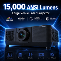 Projecteur laser 3LCD 15000 ANSI Lumens WUXGA 1920x1200 avec fusion des images pour églises, auditoriums et expositions