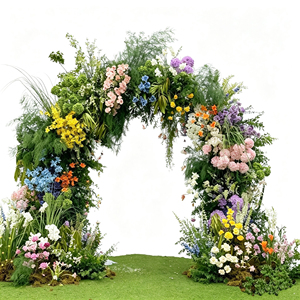 Structure de toile de fond florale portable et pliable pour mariages en bord de mer, cérémonies en forêt et location pour événements mobiles - Product Image 5