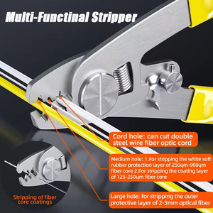 เครื่องปอก<span class=keywords><strong>สาย</strong></span><span class=keywords><strong>ไฟเบอร์</strong></span>ออปติก 3 in 1 <span class=keywords><strong>ราคา</strong></span>โรงงาน  แบบสแตนเลส  สามรู  สำหรับ<span class=keywords><strong>สาย</strong></span> FTTH - Product Image 3