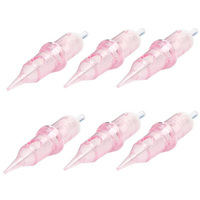20 aiguilles de cartouche de tatouage jetables originales de 0,30 mm RL pour machine de maquillage permanent Grip