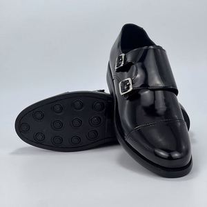 รองเท้าหนังแท้ทำมือสุดหรูแบบใหม่ปี 2025 สำหรับผู้ชาย กันน้ำ เหมาะสำหรับใส่ทำงานและโอกาสทางการ  แบบรัดข้อเท้า - Product Image 3