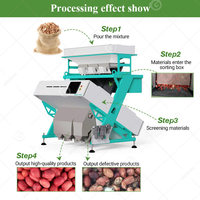 Machine de tri de couleur pour fruits, noix, maïs, noix de cajou, café, cerises de café, sésame, cardamome, haricots et ambre