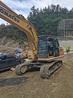 Excavadora Hidráulica Usada Komatsu PC225LC-11M0 de 25 Toneladas, Cucharón de 1.2m, Potencia de 123200W para Construcción, Minería y Movimiento de Tierras