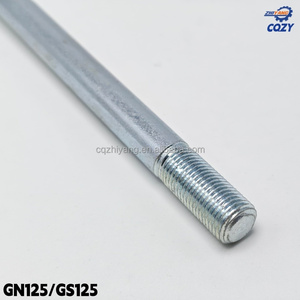 Axe de roue arrière de haute qualité GN125 GS125, axe de roue personnalisé, axe de roue avant pour moto SUZUKI125, accessoires d'axe - Product Image 4