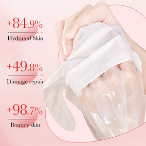 Masque exfoliant pour les pieds à la cerise et au niacinamide, éclaircissant et hydratant, gants et chaussettes SPA naturels à la cerise fraîche, vente chaude - Product Image 4