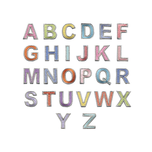 En stock : Lettres brodées thermocollantes de 3 cm, patchs en feutre PVC pour casquettes <span class=keywords><strong>et</strong></span> chapeaux, vente en gros - Product Image 2