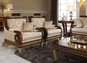 欧式沙发套装家具客厅仿古木制沙发腿<span class=keywords><strong>neo</strong></span>经典家具客厅沙发木质 - Product Image 2