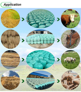 Ventes directes d'usine rondes 70-80 PCS/H Machine à emballer d'ensilage de maïs - Product Image 2