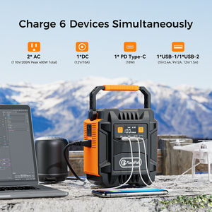 เครื่องกำเนิดไฟฟ้าพลังงานแสงอาทิตย์ขนาดเล็กอเนกประสงค์แบบ Deep Cycle รุ่น Custom Flashfish A201 <span class=keywords><strong>ราคา</strong></span>ประหยัด พร้อมที่ชาร์จ  ผลิตที่ตงกวน กวางโจว กำลังไฟ 200 วัตต์ - Product Image 3