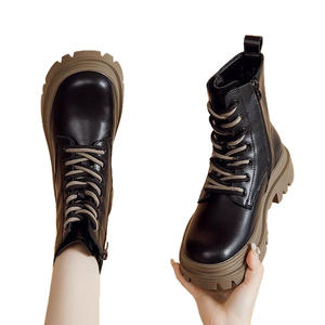 Botas de Moda para Mujer, Estilo Chelsea, con Tacón Alto, para Otoño, Invierno y Verano, con Plantilla de PU de 5 cm - Product Image 1