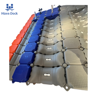 Ponton flottant modulaire en HDPE de type U à 2 rouleaux, quai pour jet ski, montage facile, robuste, pour yacht, marina, amarrage de bateau
