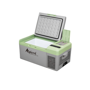 2023 vente populaire DC 12V 24V voiture Mini Portable congélateur compresseur <span class=keywords><strong>Camping</strong></span> en plein air 16L voiture réfrigérateur - Product Image 3