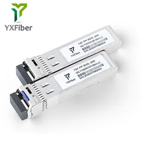 Módulo de fibra monomodo 10G SFP + BIDI Tx1270nm Rx1310nm 10G 20km Módulo SFP