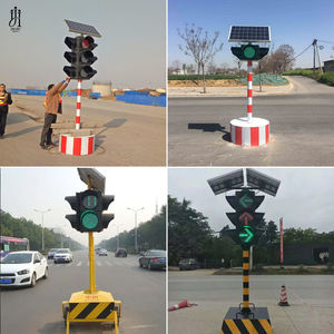 Feux <span class=keywords><strong>de</strong></span> circulation portables LED standard néo-zélandais MPB 3200/3400/4000, détection <span class=keywords><strong>radar</strong></span>, panneau solaire 30w, batterie au lithium 20AH - Product Image 2