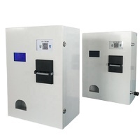 Mini machine de bureau de changement de pièce de monnaie de nouveau design fixé au mur facile d'opération