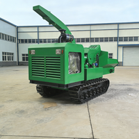 Meilleur broyeur de bois à moteur diesel, broyeur de bois portable, broyeur d'arbres, broyeur de petites et grandes branches d'arbres, broyeur de feuilles de palmier