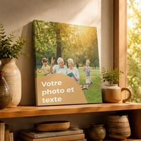 Impression sur toile personnalisée, art mural sur toile, 30 x 30 cm, impression d'image moderne pour la maison, le bureau, le studio, cadeau