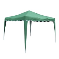 Gazebo pliable d'extérieur personnalisé Hifine HFG-006, design moderne, structure en acier, polyester imperméable, 3x3m, mobilier d'extérieur moderne