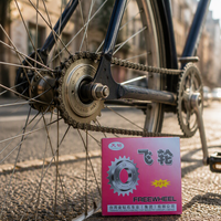 Mehrere Größen, Einzelgang, 16T 18T 20T 22T, zum Anschrauben, BSA-Gewinde, verpackt, BMX Fixed Gear Vintage Cruiser Fahrrad Freilauf