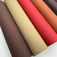 Cuir microfibre gaufré grain de galet 1,4 mm, imperméable, anti-moisissure, résistant à l'abrasion, pour revêtement de sièges de voiture