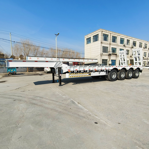 Remolque de plataforma baja hidráulica de servicio pesado 1-2 (1001-2000kg) con cuello de cisne 12.5*2.5*1.5m Shandong Fengniao - Product Image 6