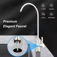 Refroidisseur d'évier sous le comptoir filtre à ébullition étincelant purificateur d'eau Machine robinet de cuisine robinet à boire direct