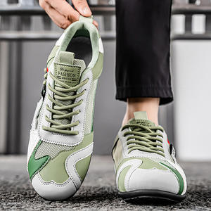 名牌原创标志奢华鞋男女休闲运动鞋透气防滑网面系带 - Product Image 4