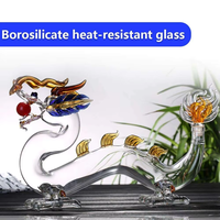 Offre Spéciale : Carafe en Verre Borosilicate de 750 ml en Forme de Dragon – Bouteille à Whisky Unique pour Fêtes et Cadeaux d'Anniversaire