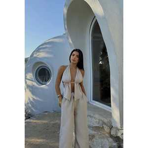 Conjunto de Traje Lorenza Beige para Mujer - Product Image 4