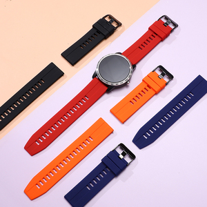 Correa de silicona para reloj inteligente, pulsera deportiva de 22mm para <span class=keywords><strong>Huawei</strong></span> <span class=keywords><strong>GT3</strong></span>/GT2, elegante - Product Image 5